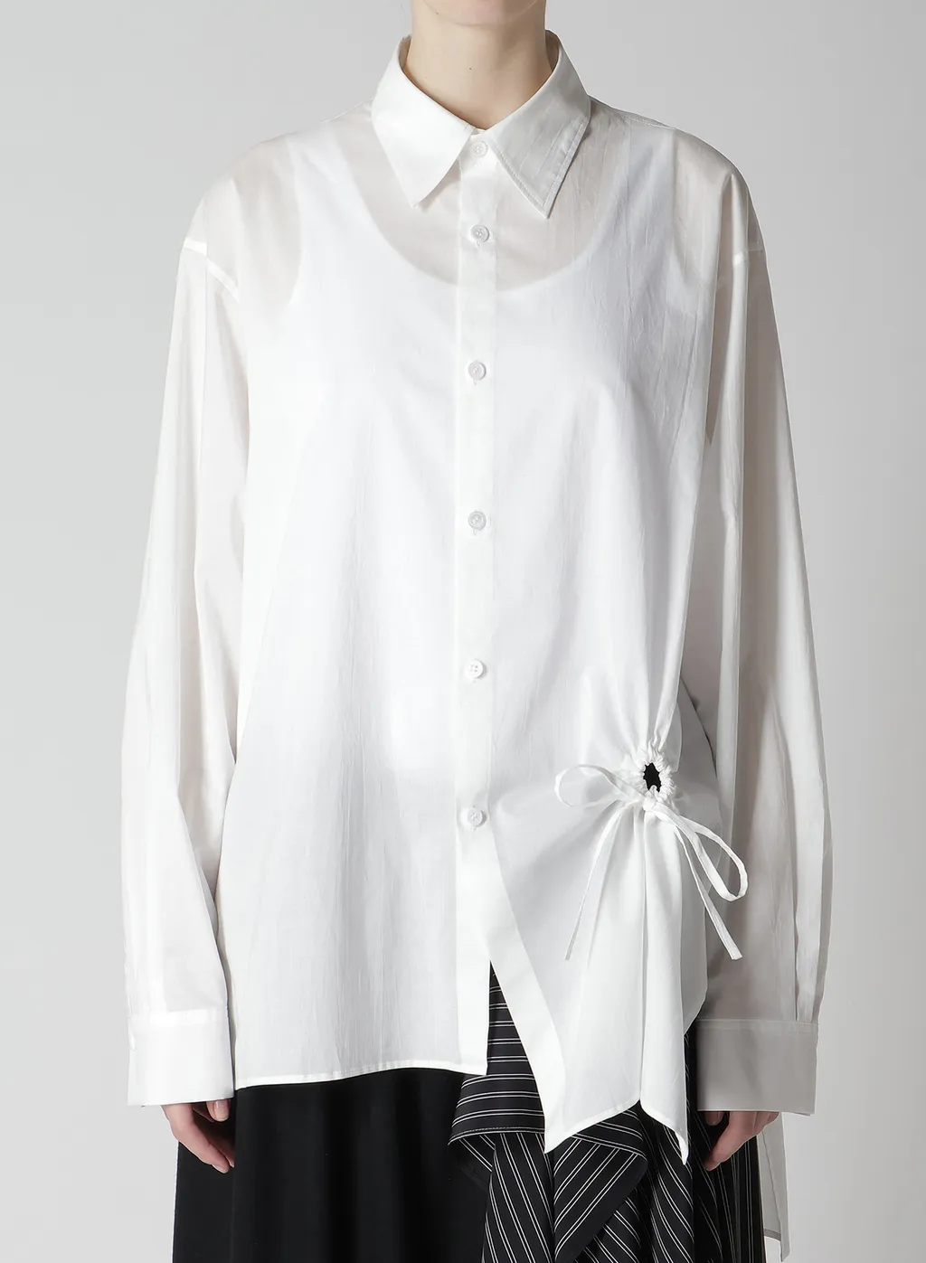 Cotton Lawn Circle Gathered Blouse