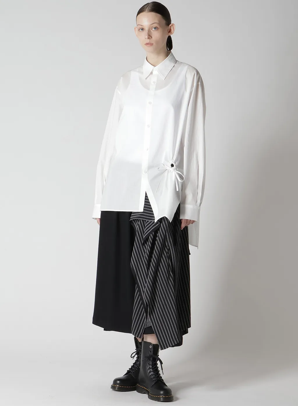Cotton Lawn Circle Gathered Blouse