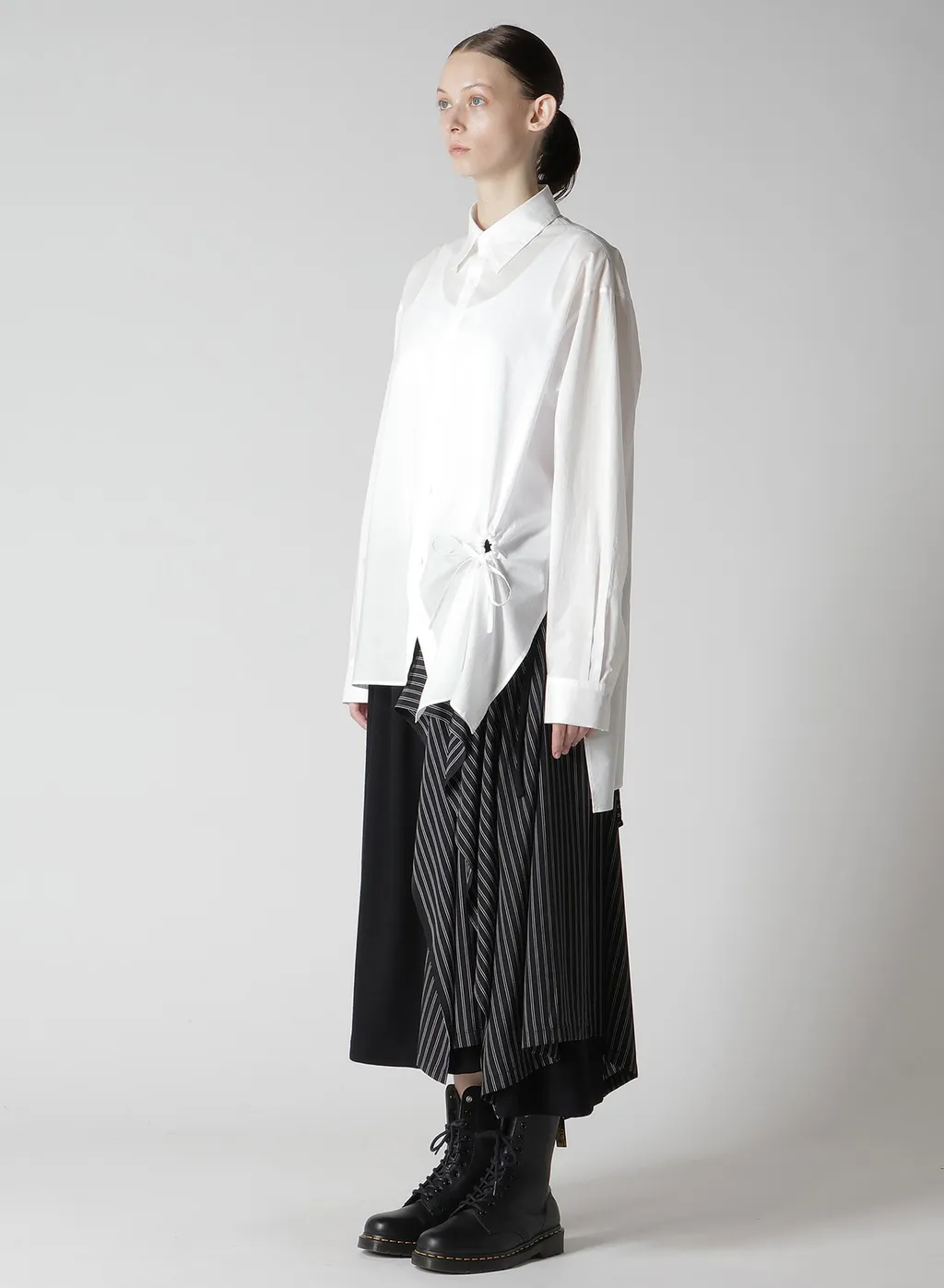 Cotton Lawn Circle Gathered Blouse