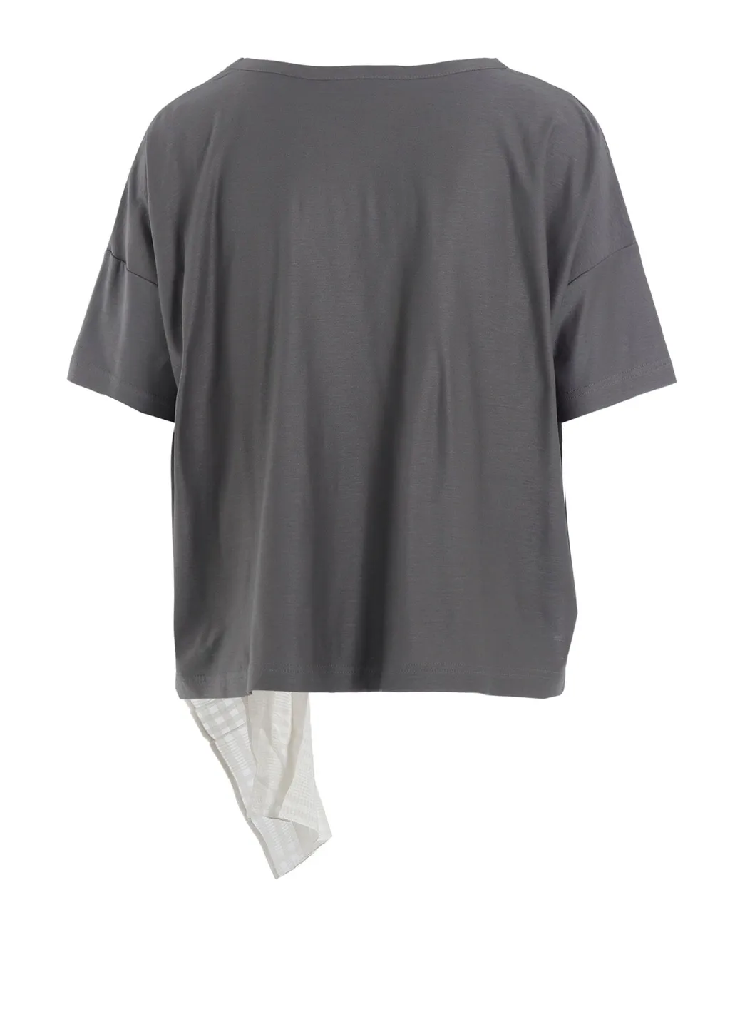 Lyocell/Cotton Half Sleeve T