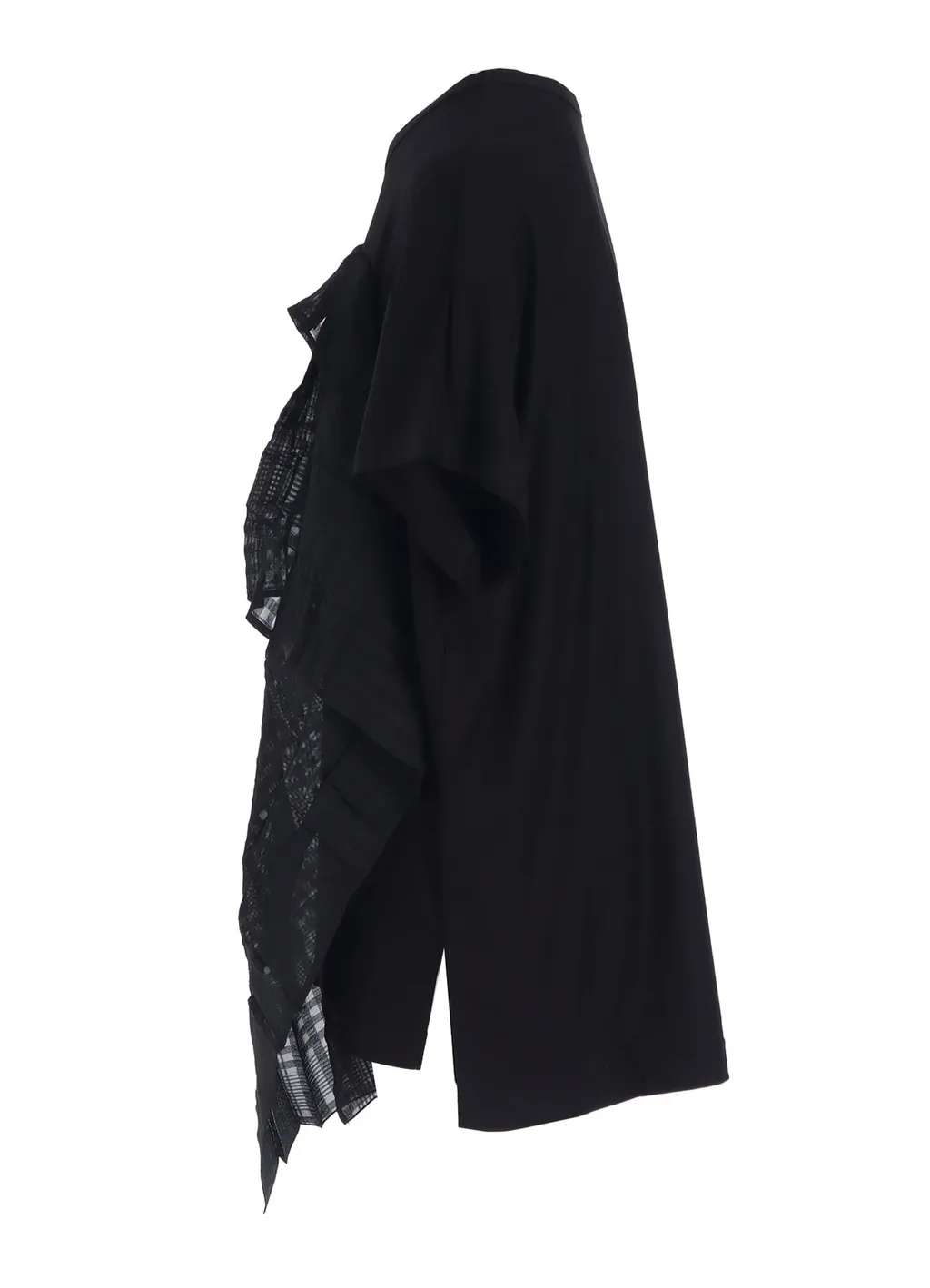 Lyocell/Cotton Half Sleeve Long T
