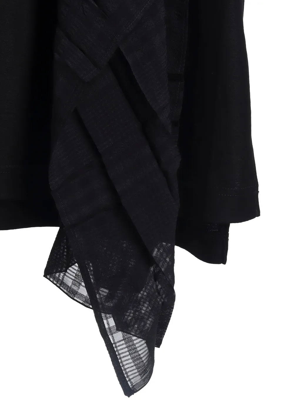 Lyocell/Cotton Half Sleeve Long T