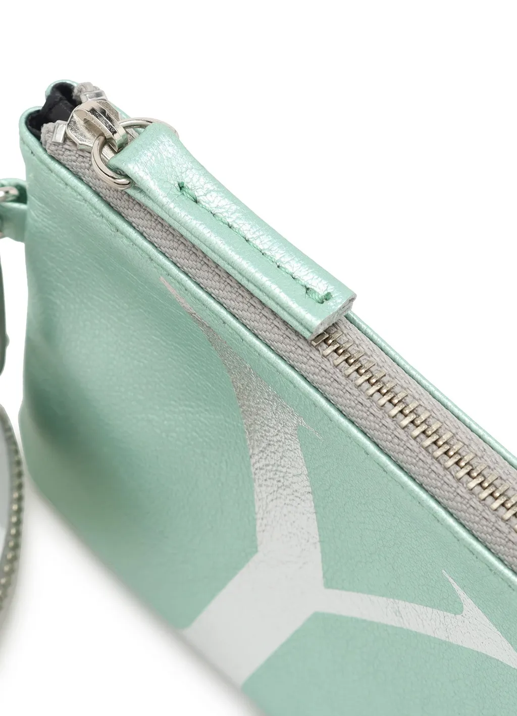 Leather/Pvc Y's Double Pouch