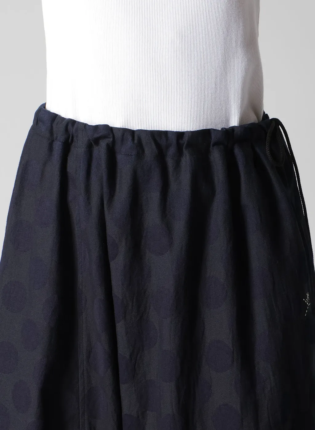 5Oz Polka Dots Jq Denim Y's Stitch Sarrouel Pants