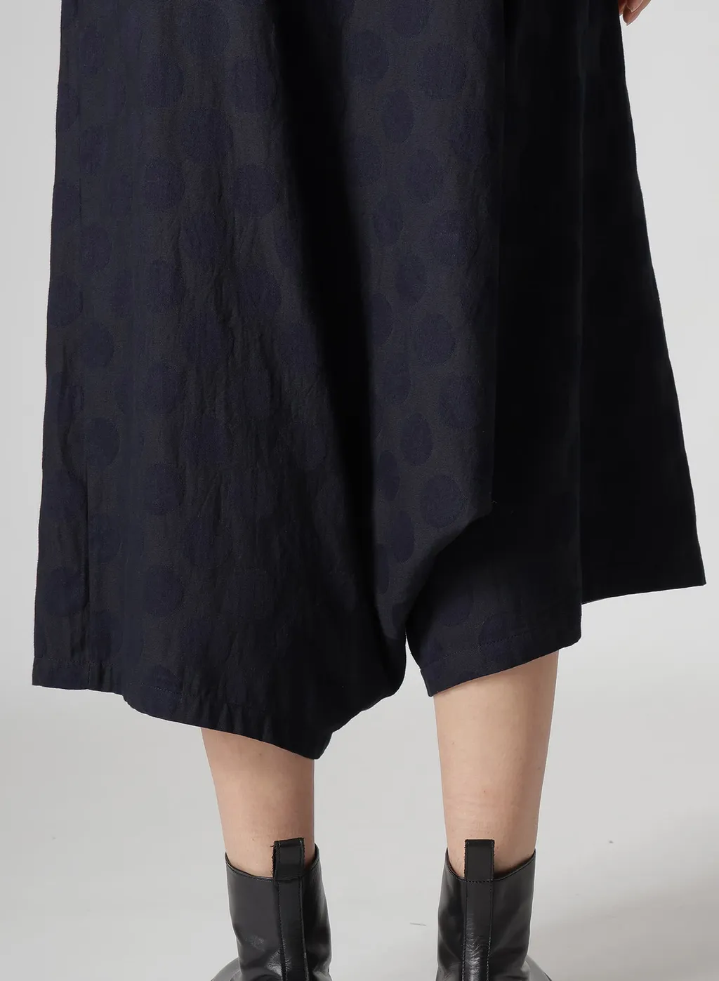 5Oz Polka Dots Jq Denim Y's Stitch Sarrouel Pants
