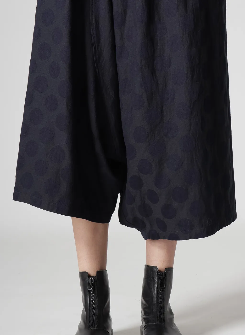 5Oz Polka Dots Jq Denim Y's Stitch Sarrouel Pants