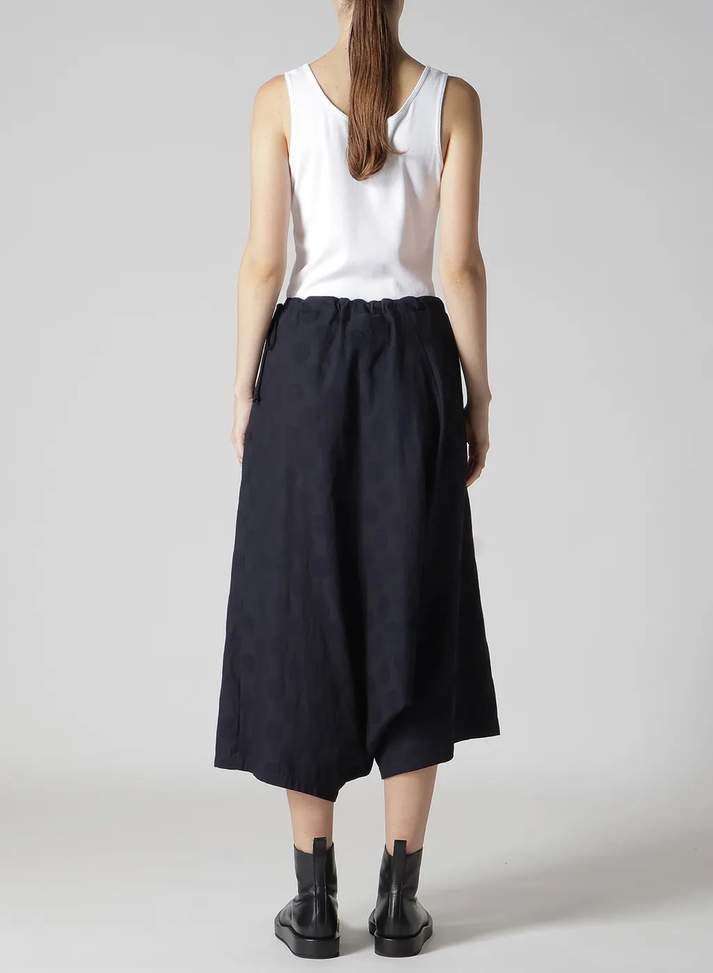 5Oz Polka Dots Jq Denim Y's Stitch Sarrouel Pants
