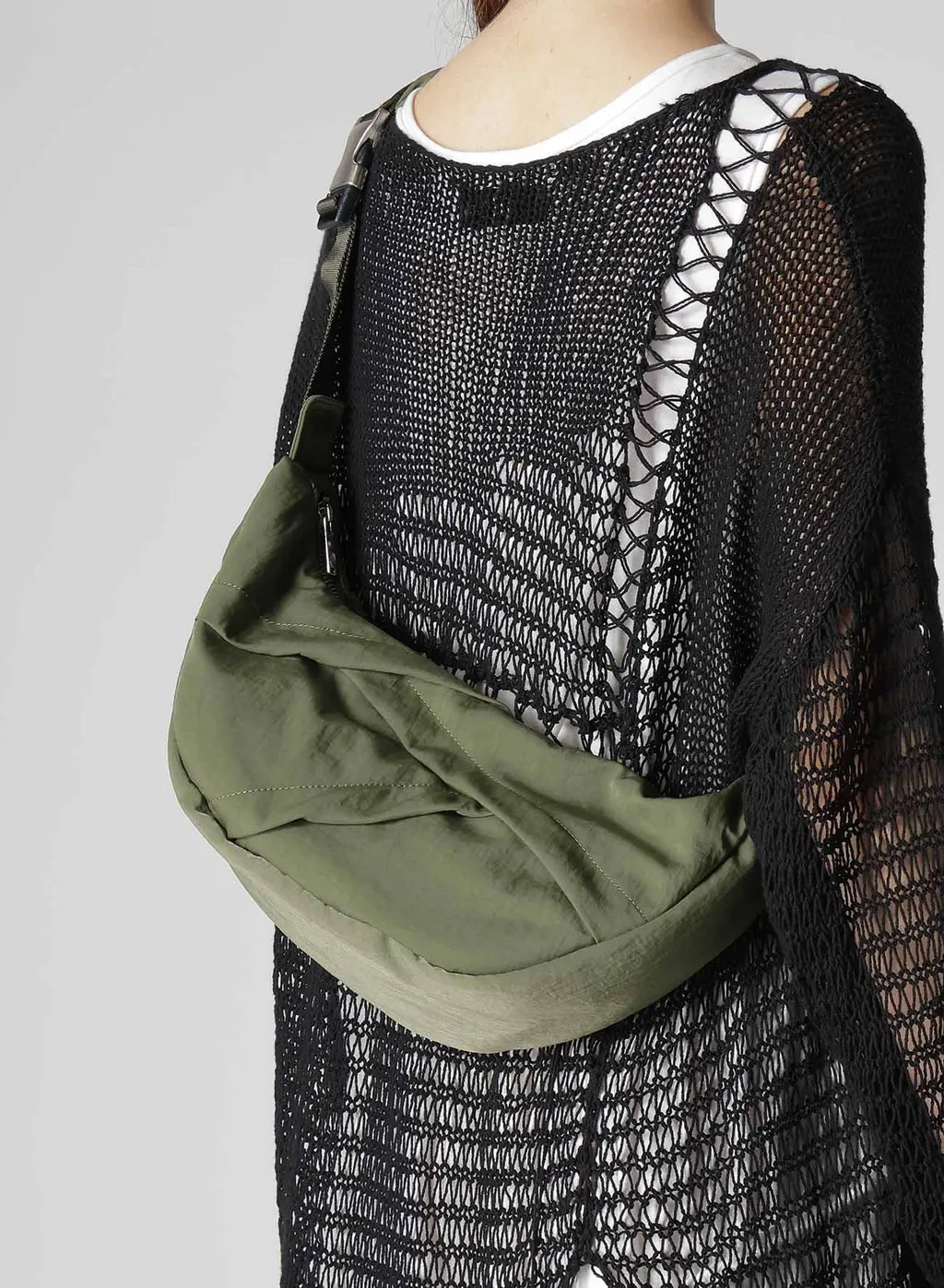 Ny Washer Twill 3-Pocket Shoulder Bag
