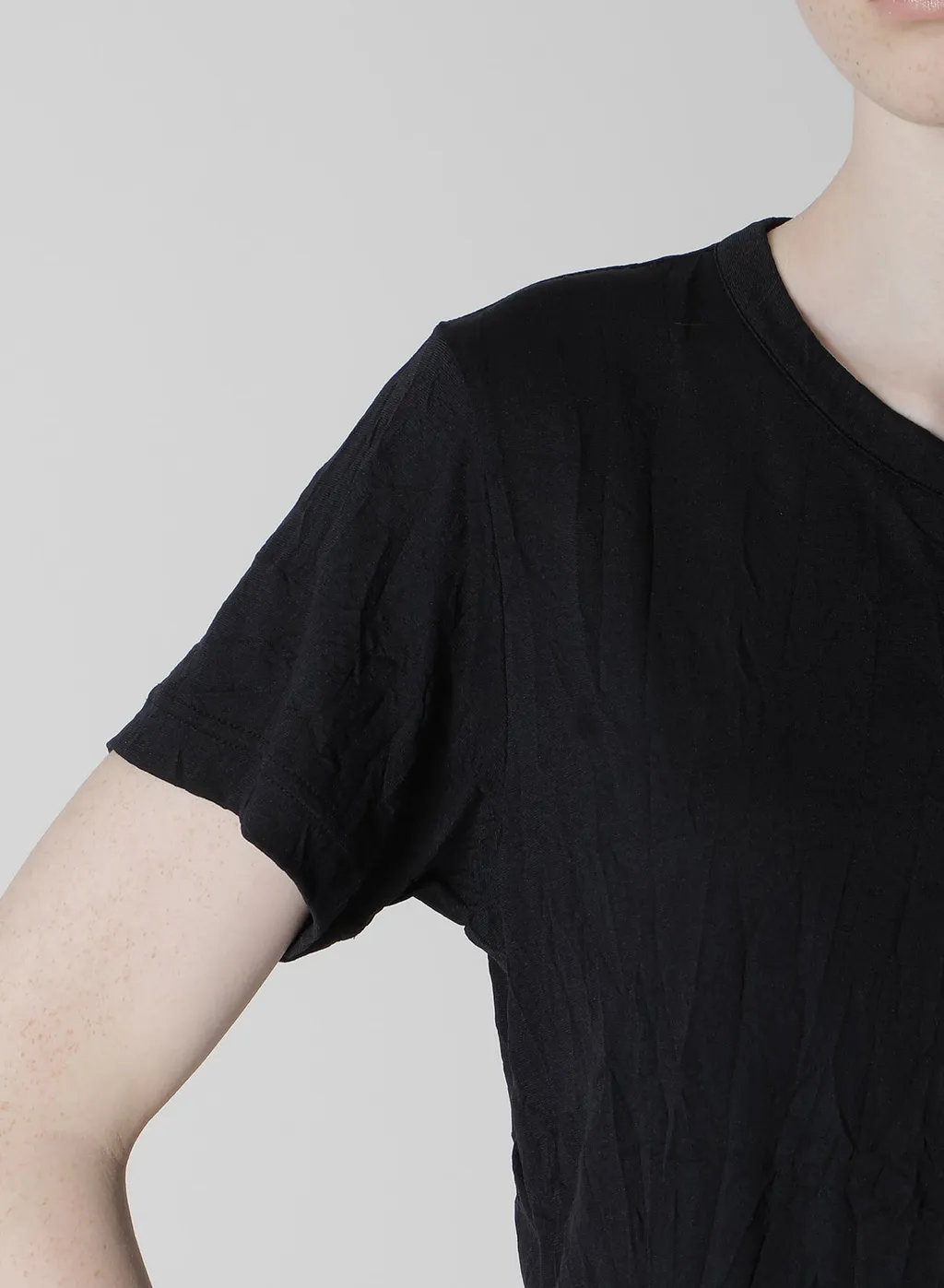Wrinkle Jersey Y's Stitch T