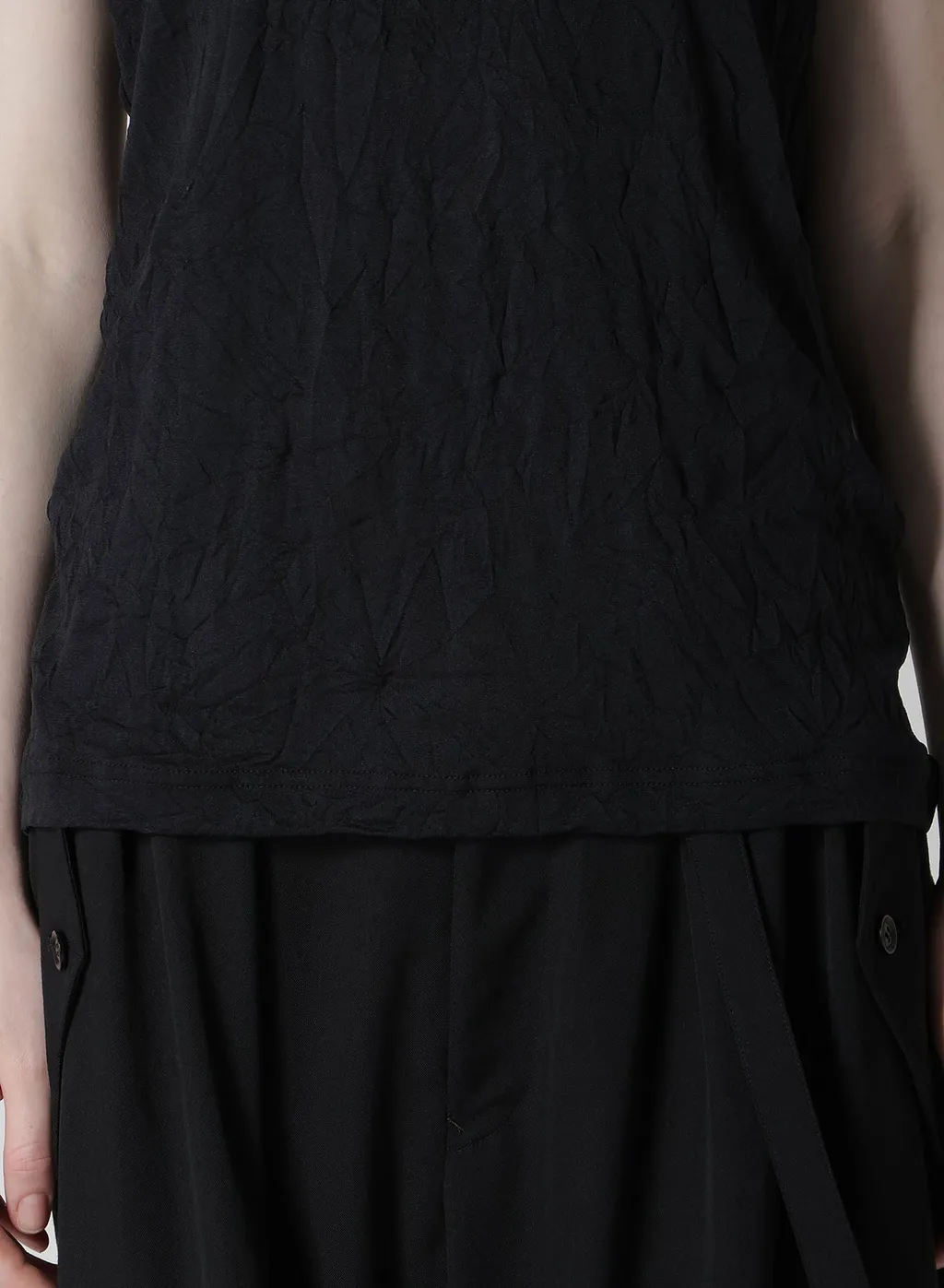 Wrinkle Jersey Y's Stitch T