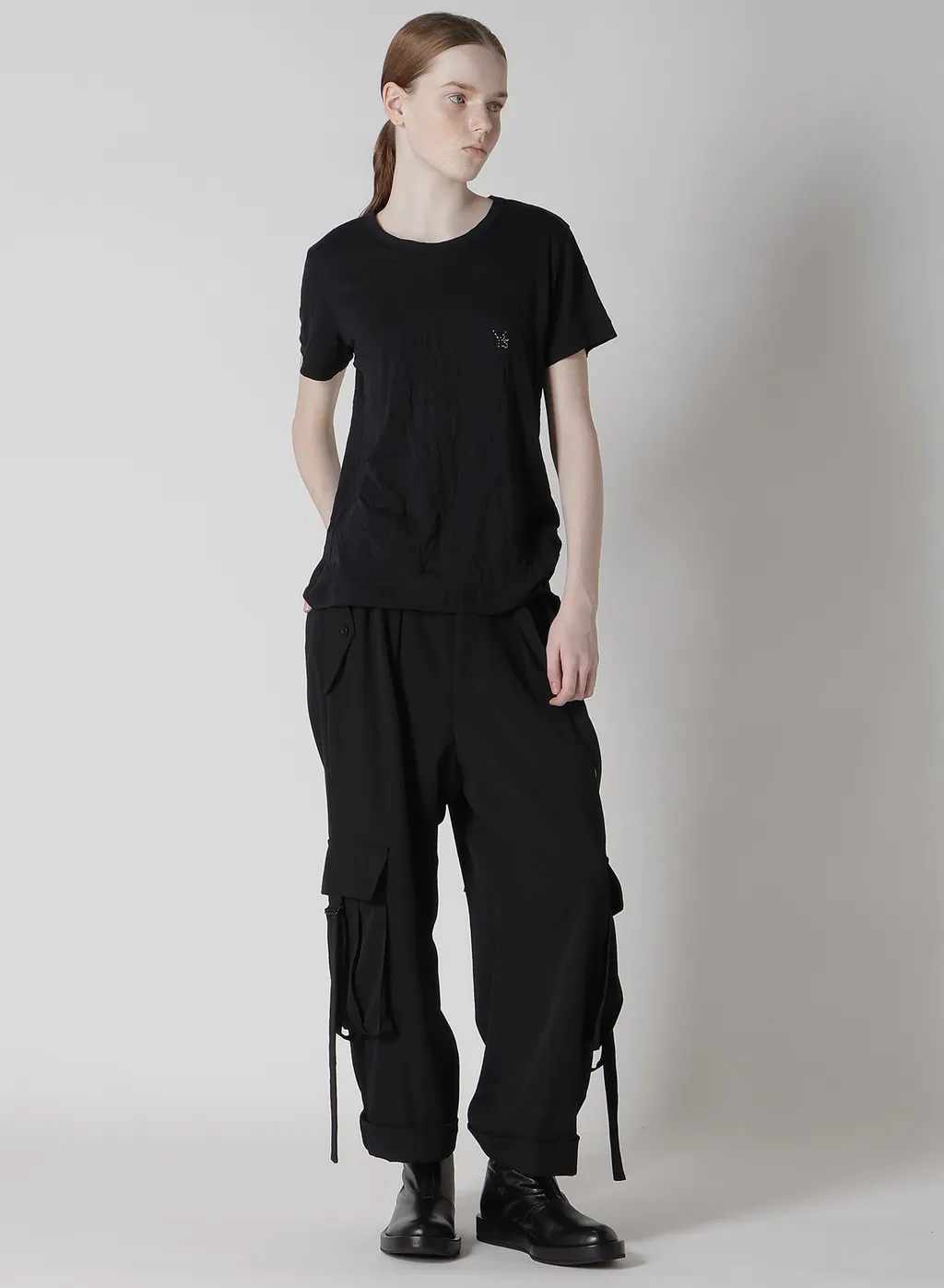 Wrinkle Jersey Y's Stitch T
