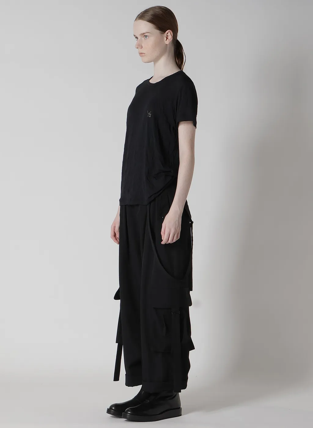 Wrinkle Jersey Y's Stitch T