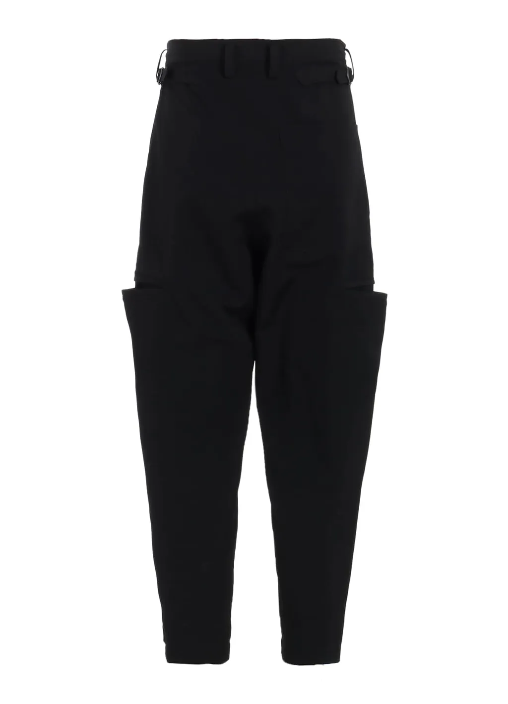 Wool Gabardine Tapered Pants