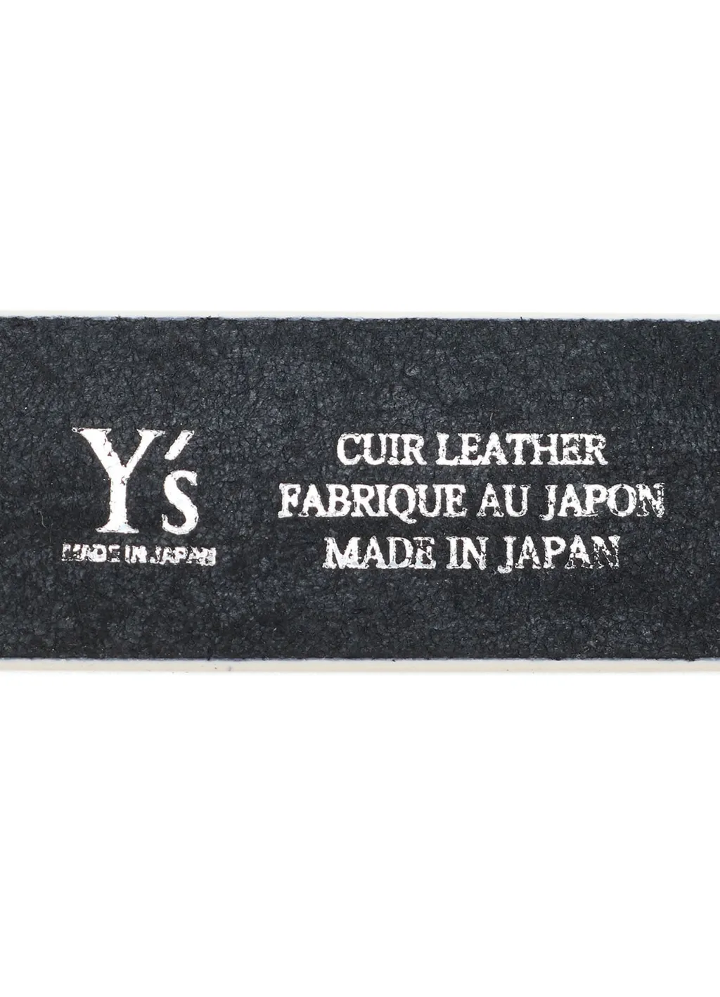 Thick Semi Gloss Leather 25Mm Belt