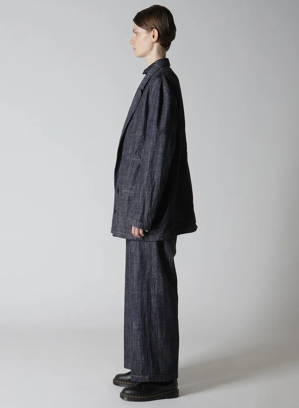 8Oz Denim Peaked Lapel Jacket
