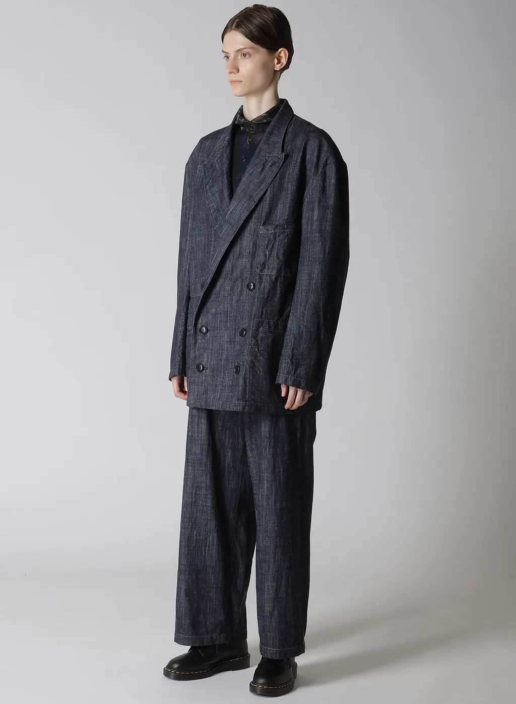 8Oz Denim Peaked Lapel Jacket