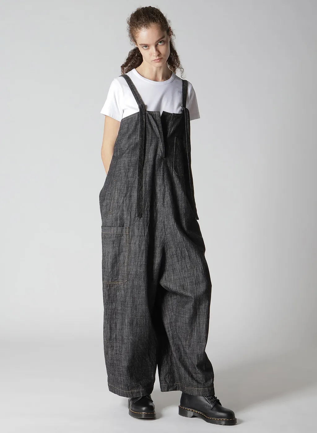 8Oz Denim Overalls With Strap