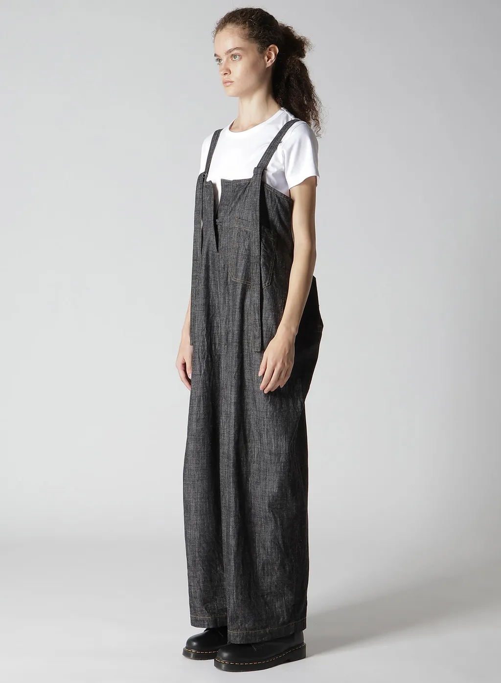 8Oz Denim Overalls With Strap