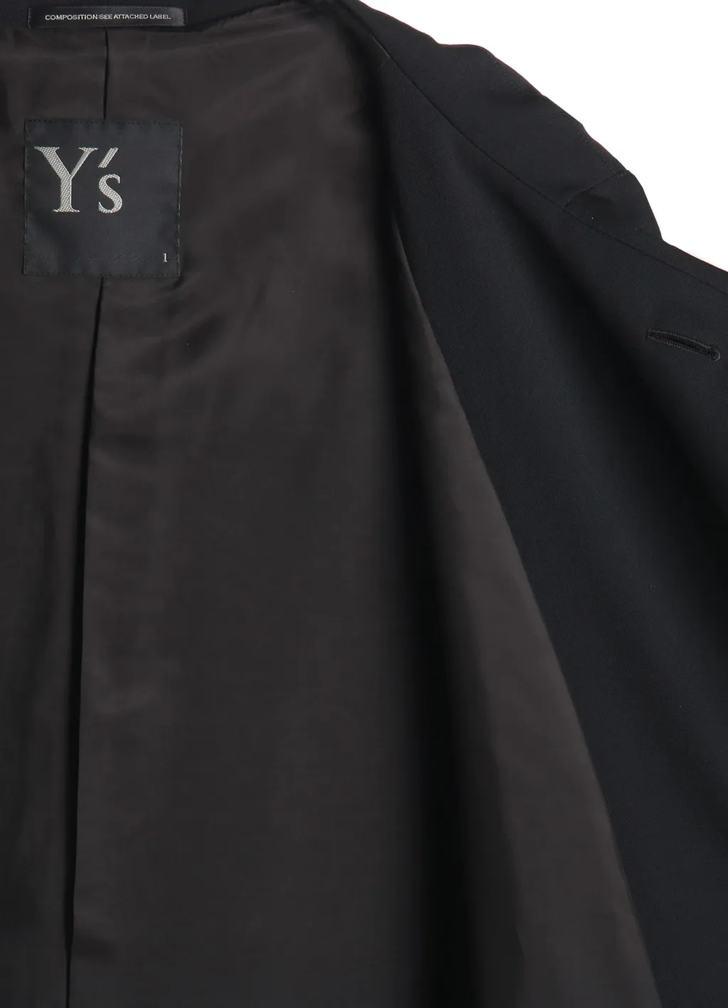 Wool Gabardine Big Hoodie Coat