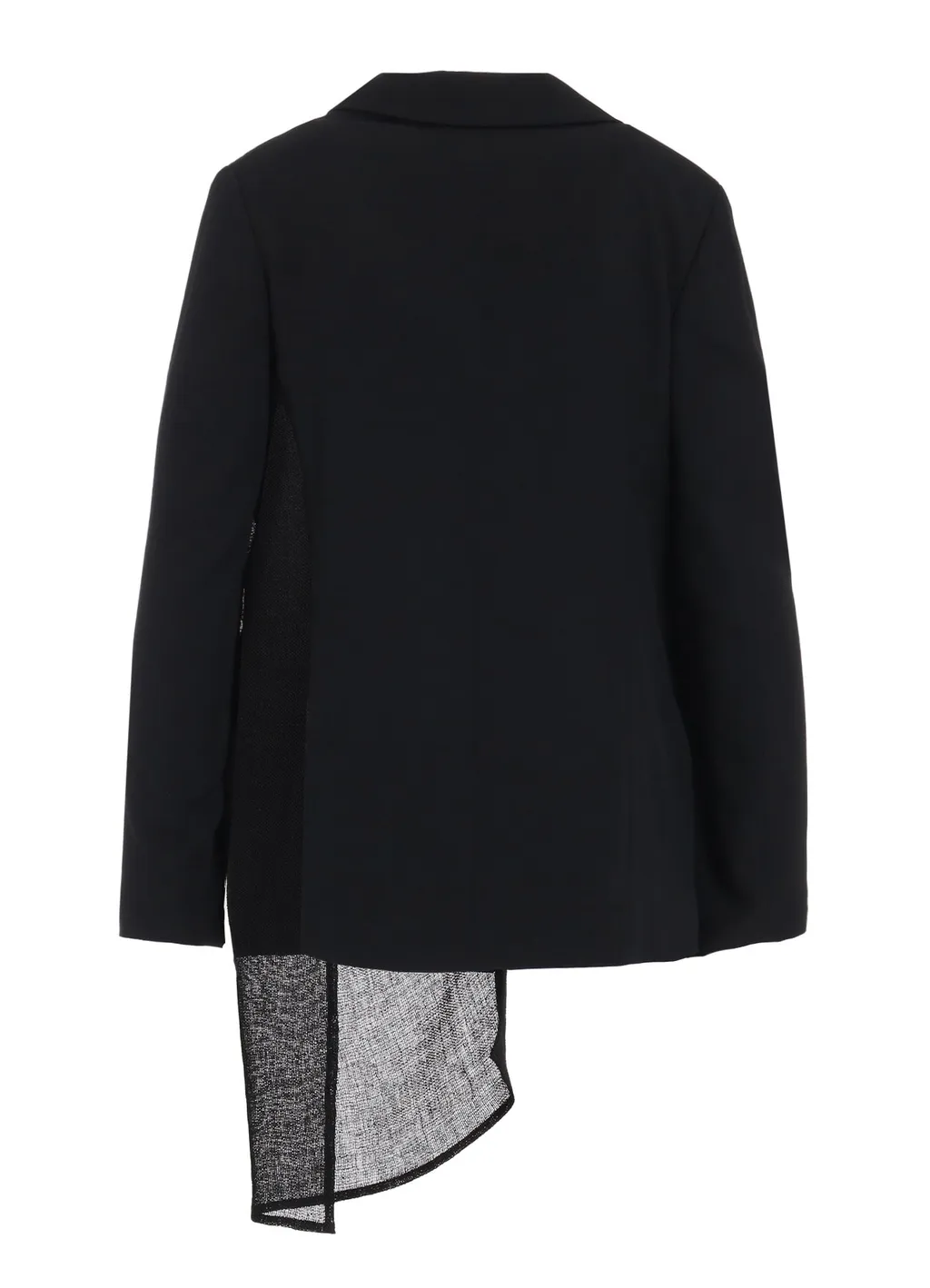 Wool Gabardine Left Doubled Jacket