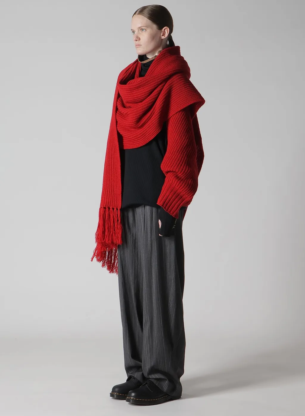 Wool Knit Stole
