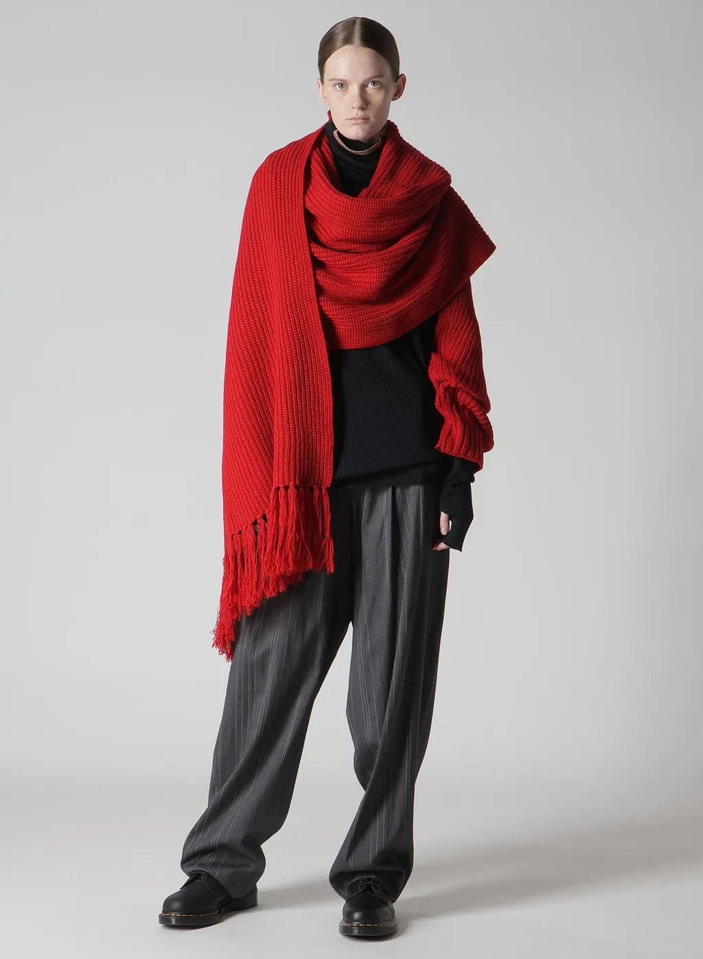 Wool Knit Stole