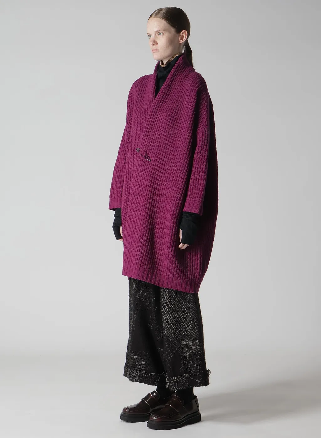 Wool Knit Cardigan