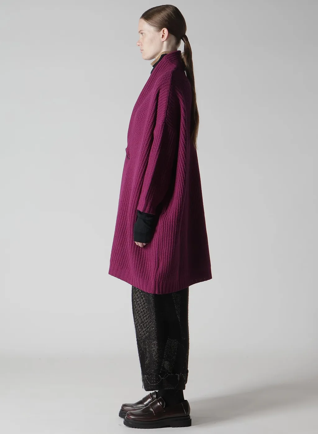 Wool Knit Cardigan
