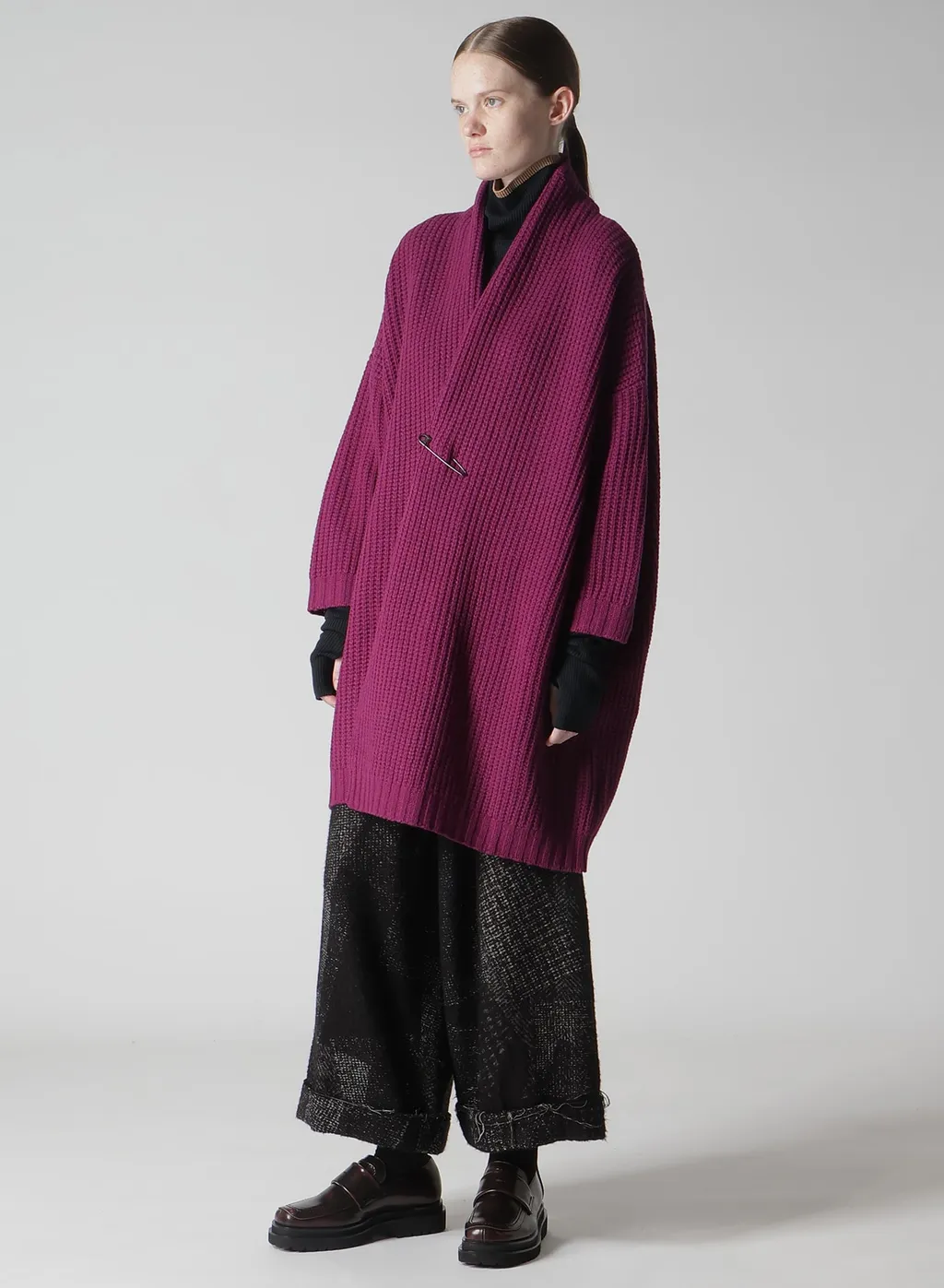 Wool Knit Cardigan