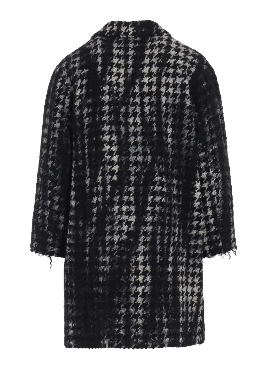 Houndstooth Tie-Dyed Wool Jacket