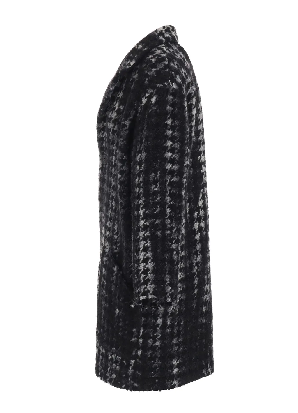 Houndstooth Tie-Dyed Wool Jacket