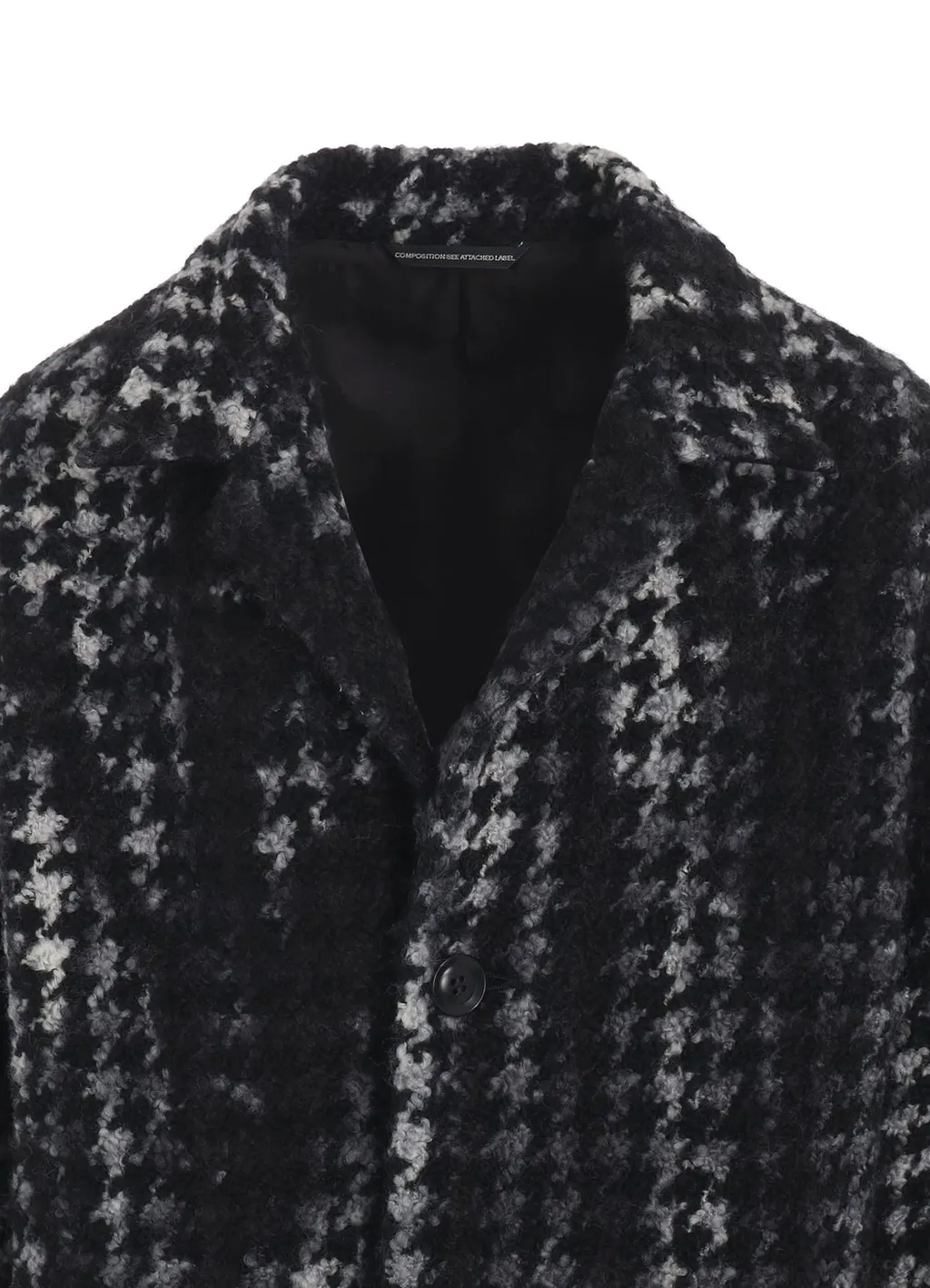 Houndstooth Tie-Dyed Wool Jacket