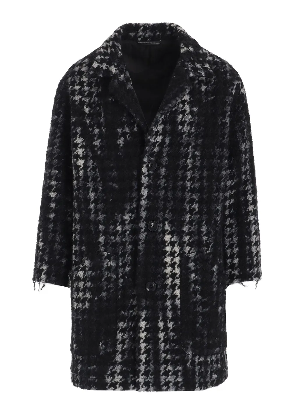 Houndstooth Tie-Dyed Wool Jacket