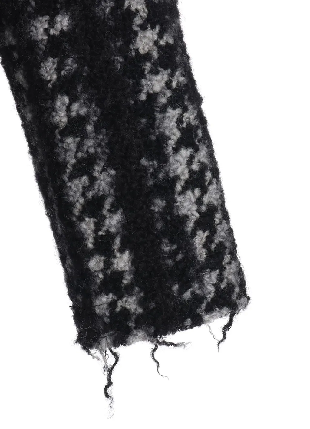 Houndstooth Tie-Dyed Wool Jacket