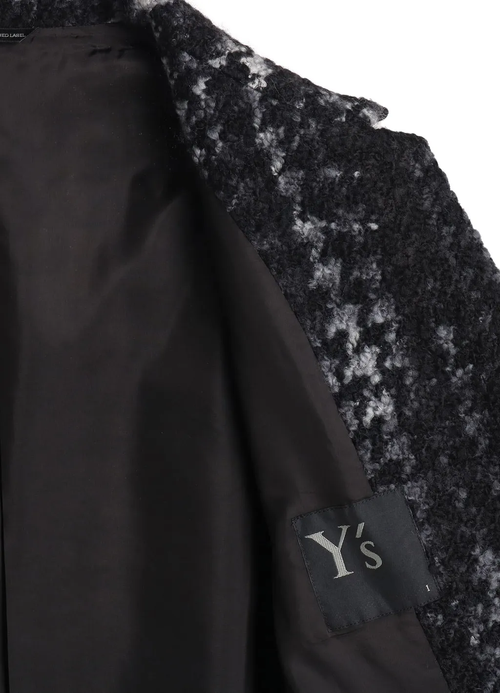 Houndstooth Tie-Dyed Wool Jacket