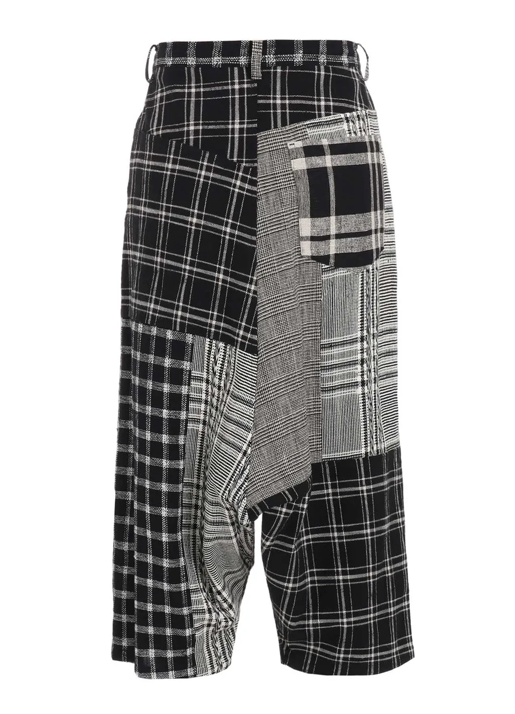 Multi Plaid Sarouel Pants