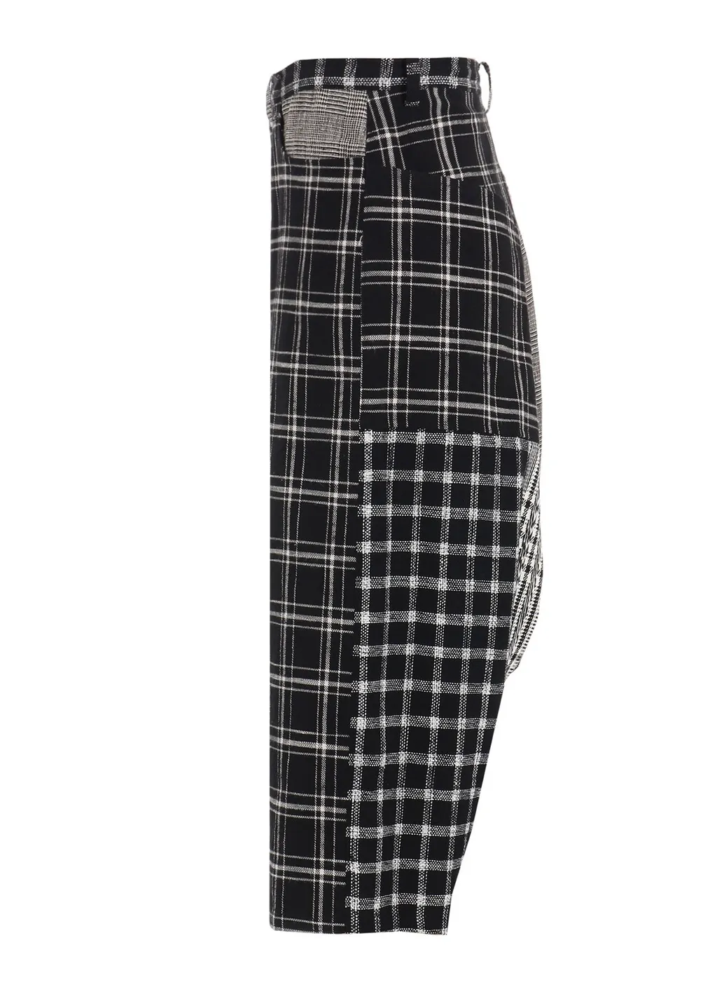Multi Plaid Sarouel Pants