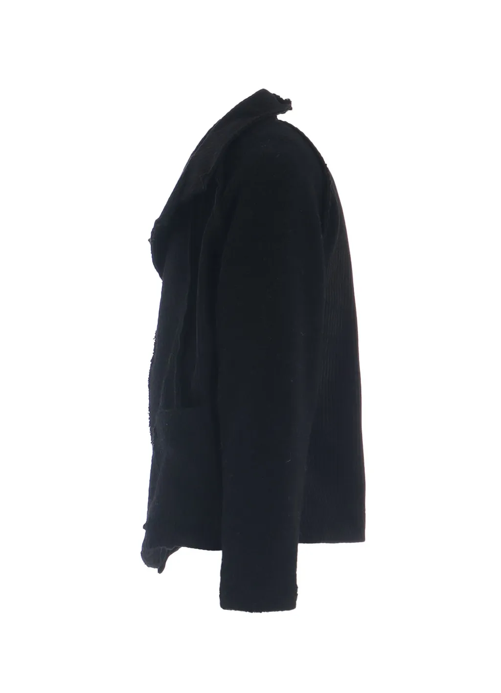 Wool Brend Pile Coat With Pin