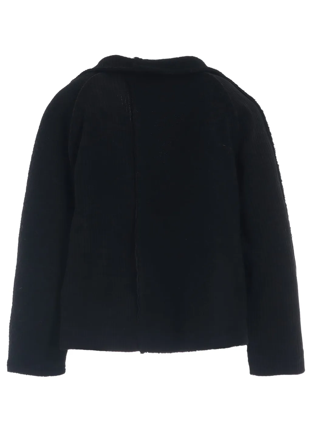 Wool Brend Pile Coat With Pin