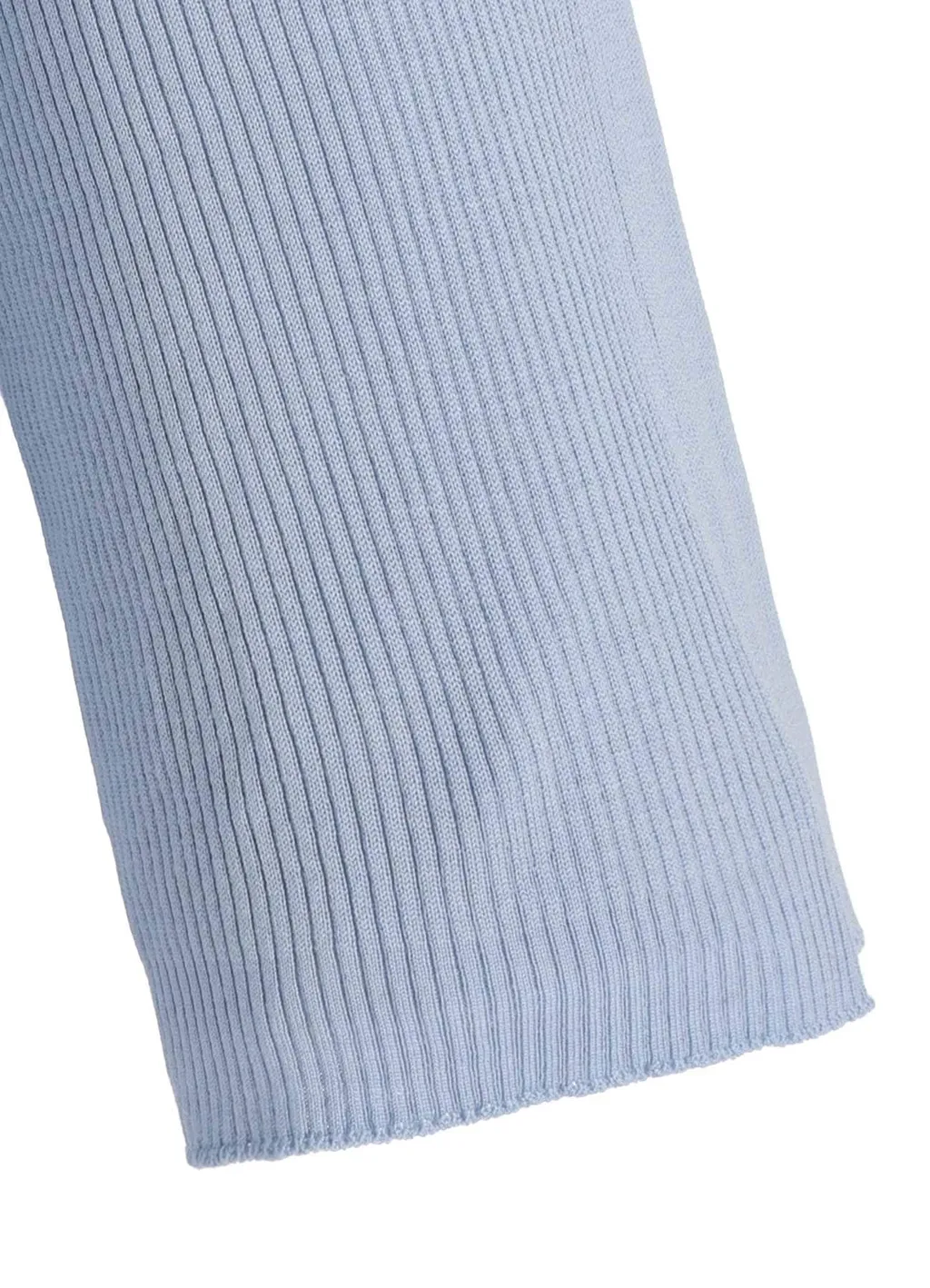 Y's × John Smedley Bottleneck Ribbed Knit