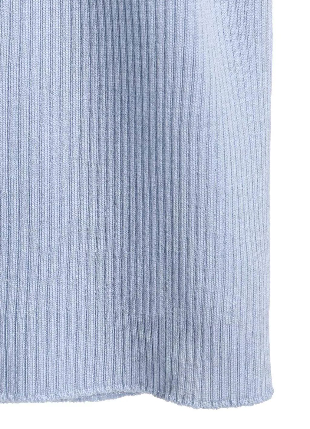 Y's × John Smedley Bottleneck Ribbed Knit