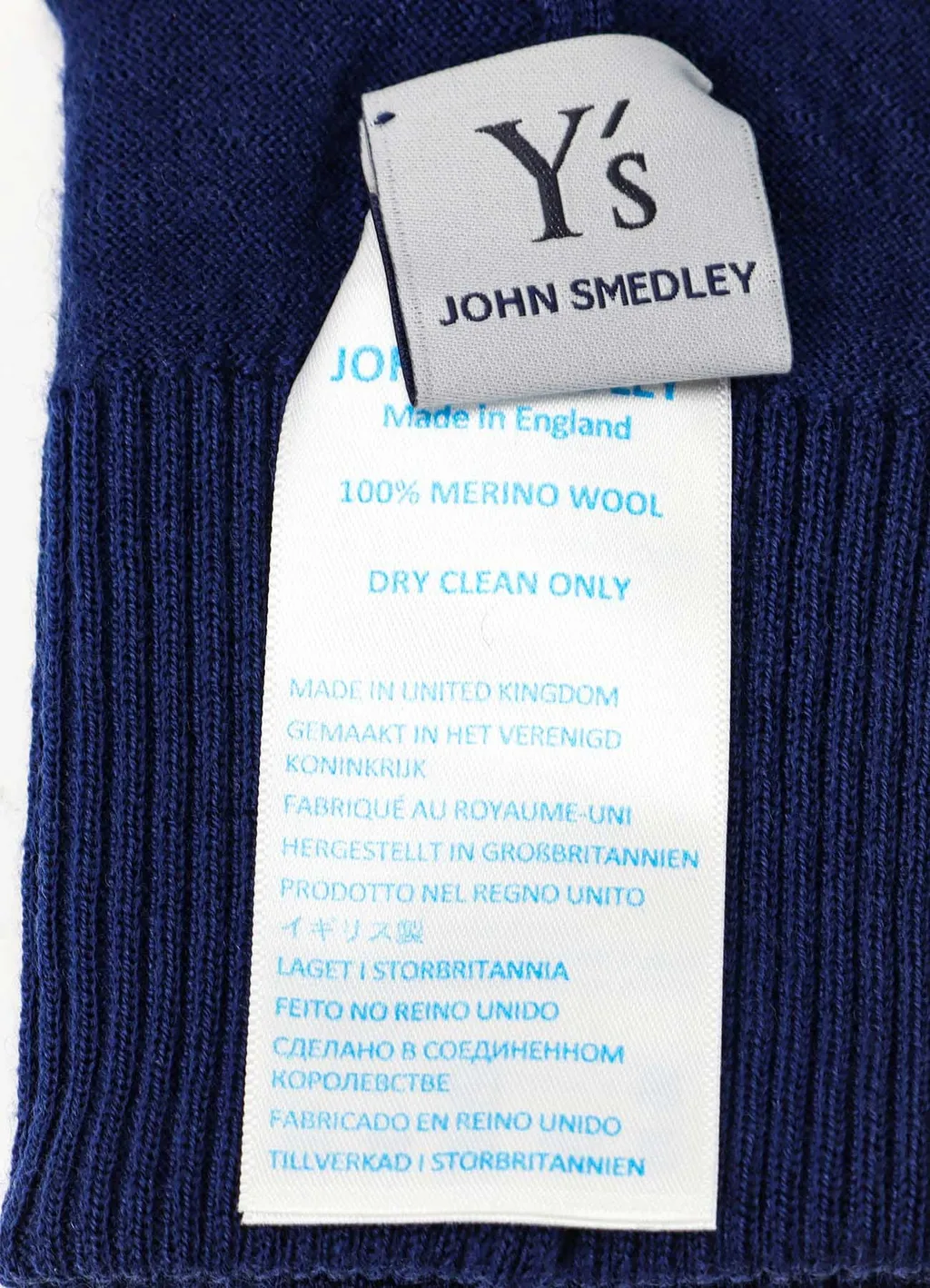 Y's × John Smedley Ribbed Arm Warmer