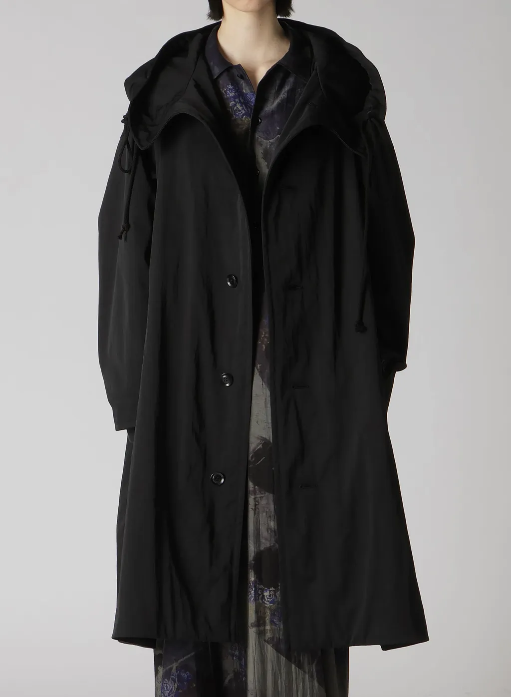 Ny/ Chino Cloth Hoodie Coat