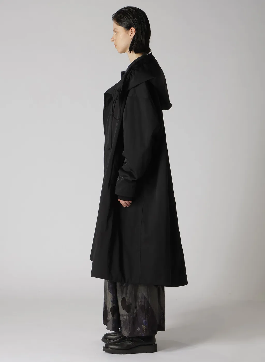 Ny/ Chino Cloth Hoodie Coat