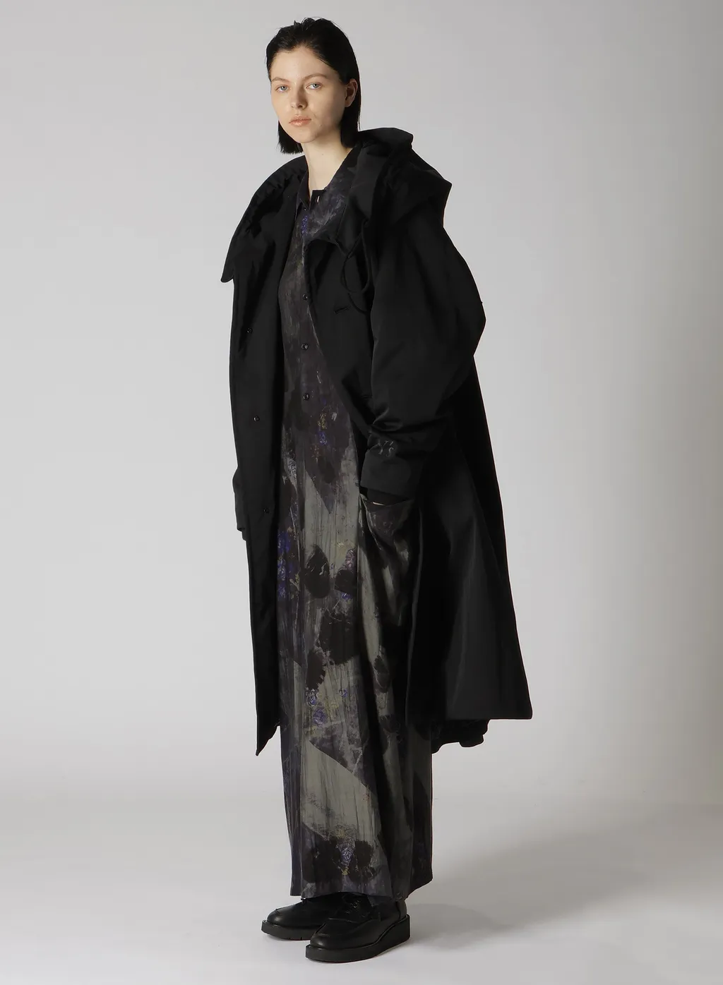 Ny/ Chino Cloth Hoodie Coat