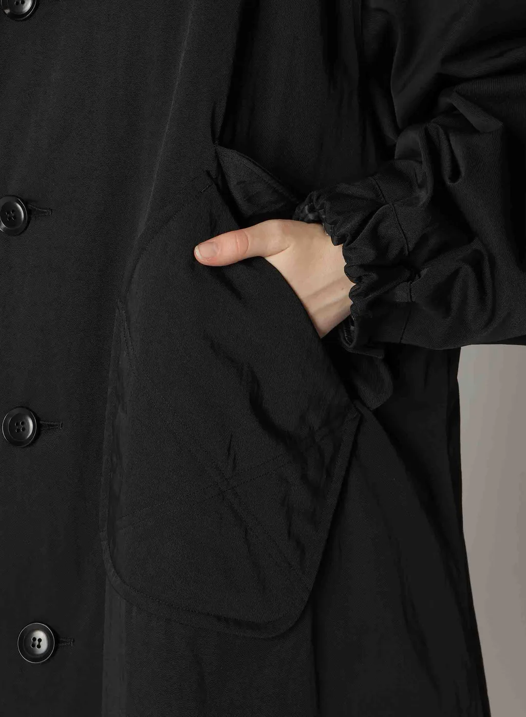 Ny/ Chino Cloth Big Pocket Coat