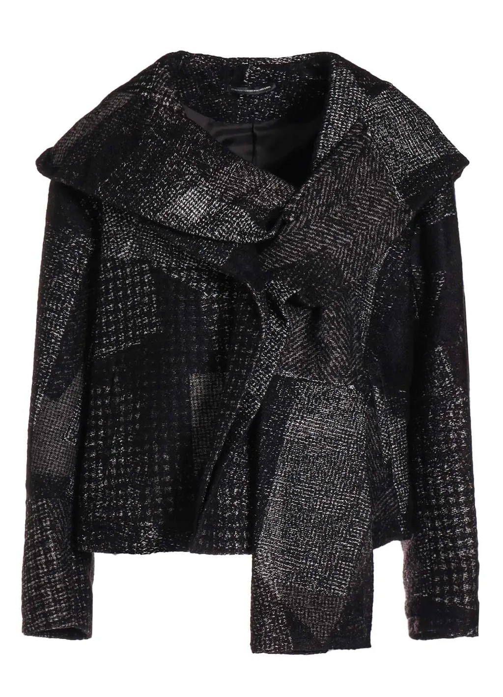 W/C Random Houndstooth Jq Hoodie Jacket
