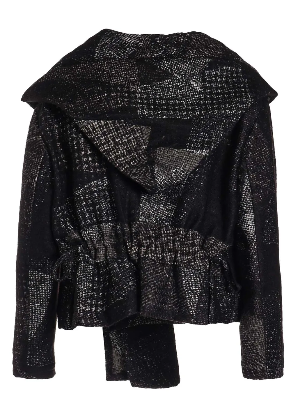 W/C Random Houndstooth Jq Hoodie Jacket