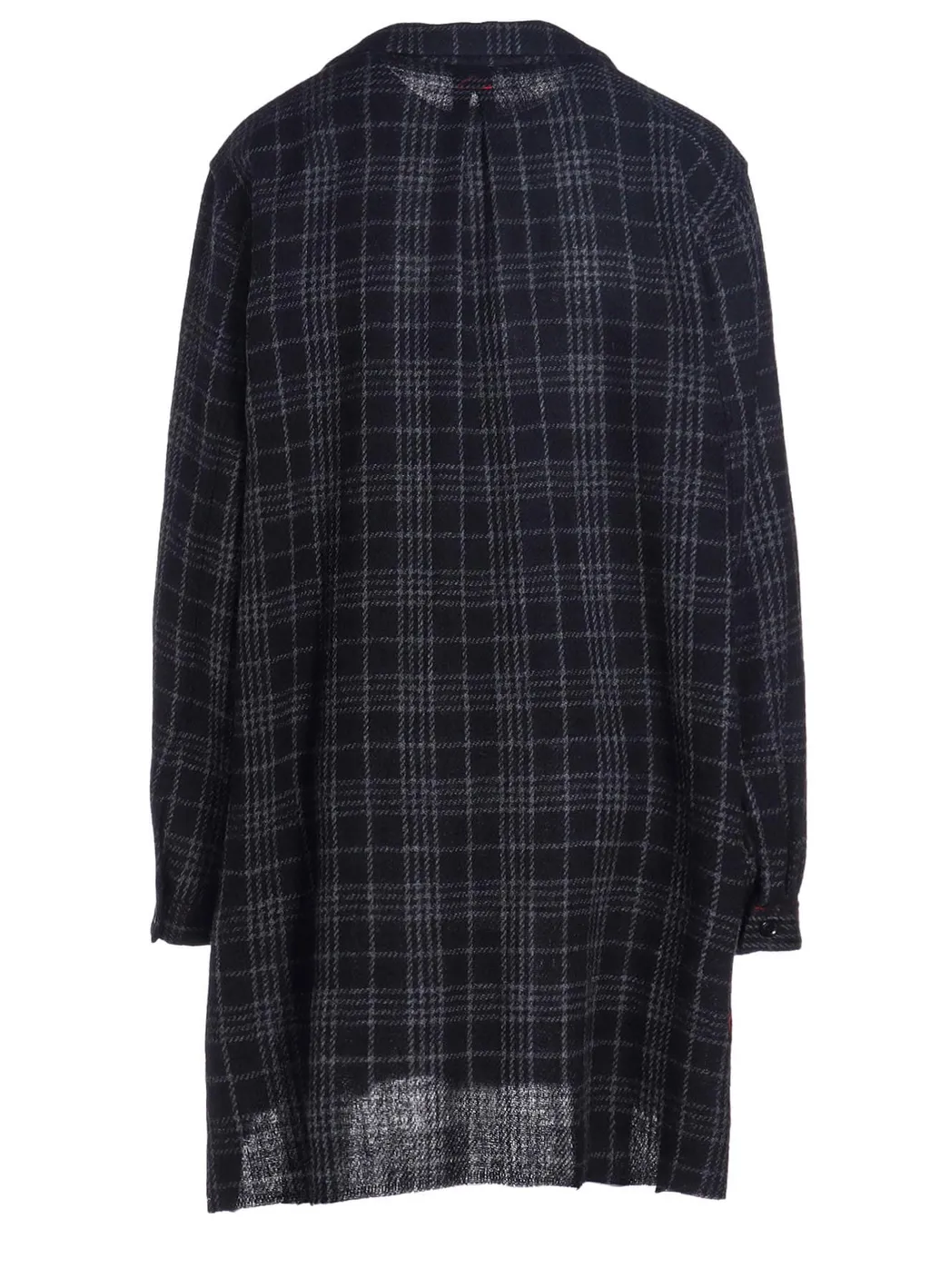 W/ Check Red Stitch Grandpa Shirt