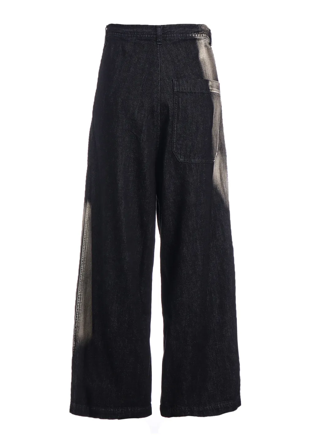 C/ Spotted Denim Long Straight Pants
